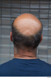 Head Hair Man White Casual Slim Bald Street photo references